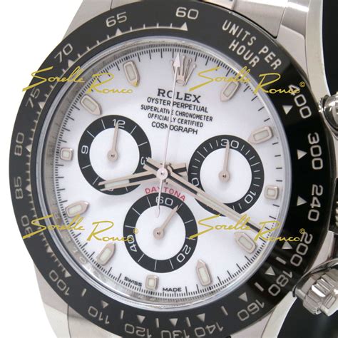 rolex daytona ghiera ceramica bianco|Acquista Rolex Daytona 2016 116500LN .